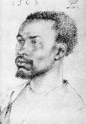 Albrecht Durer Head of a Negro painting